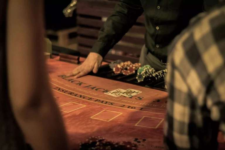 table de black jack casino